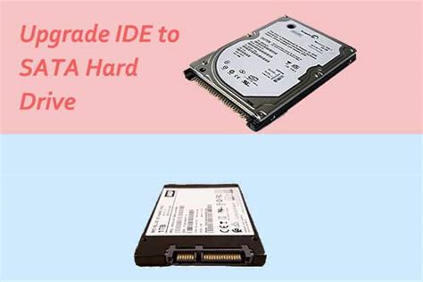 how to upgrade ide to sata